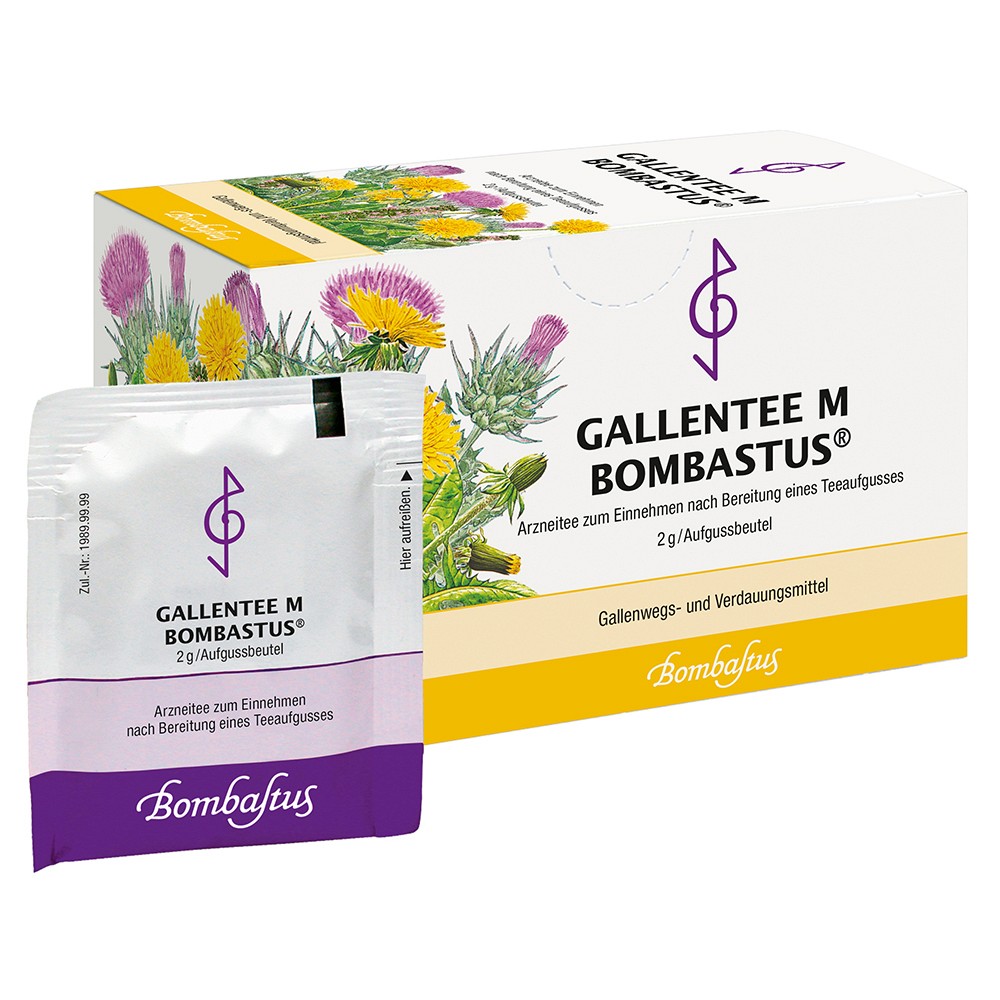 GALLENTEE M Filterbeutel - 20X2g - Arznei-, Früchte- & Kräutertees