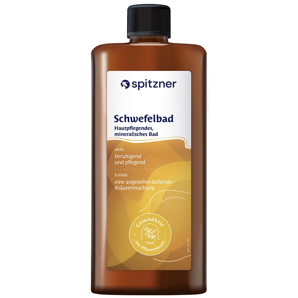SPITZNER Balneo Schwefel Bad - 1000ml - Gelenk-& Muskelschmerzen