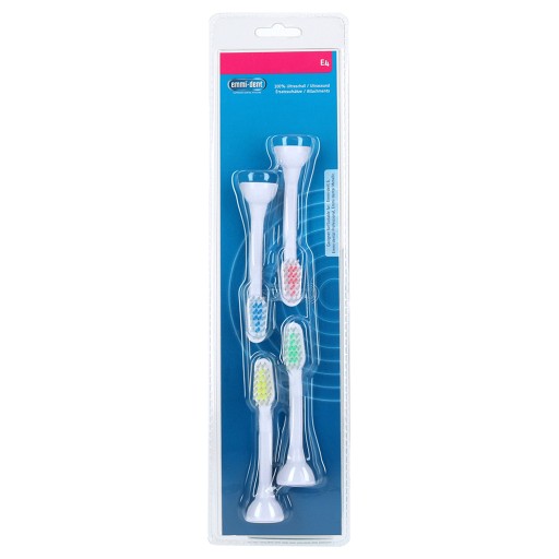 EMMI-DENT Ultraschall Bürstenkopf Erwachsene - 4Stk