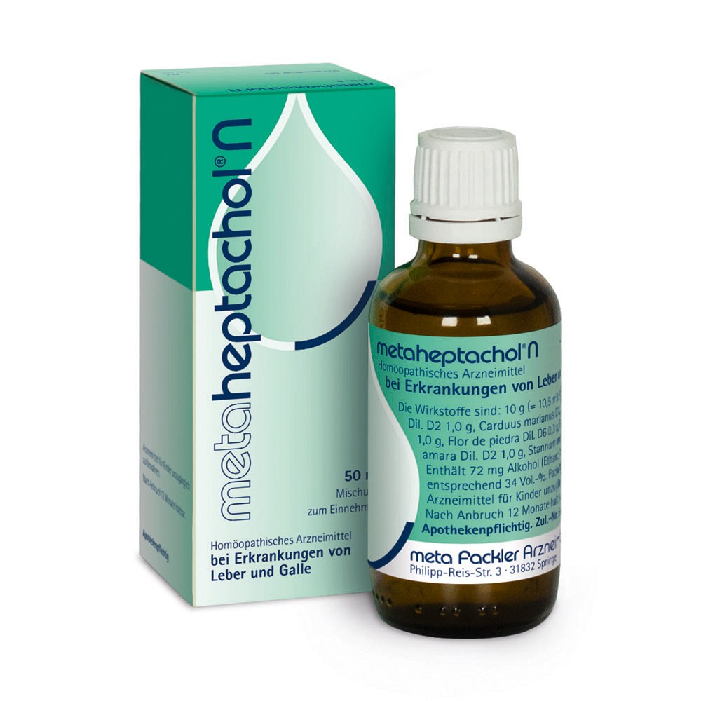 METAHEPTACHOL N Mischung - 50ml - Entgiften-Entschlacken-Entsäuern