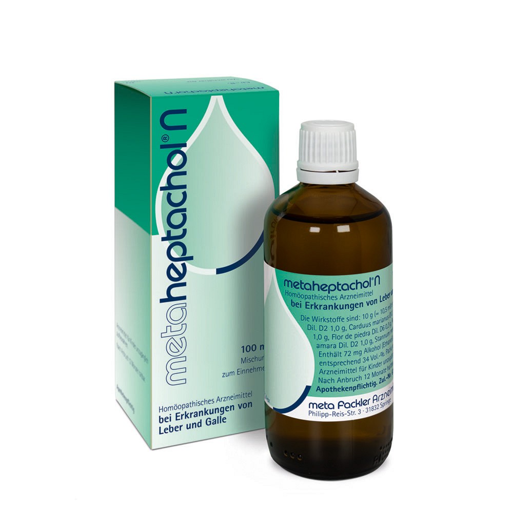 METAHEPTACHOL N Mischung - 100ml - Entgiften-Entschlacken-Entsäuern