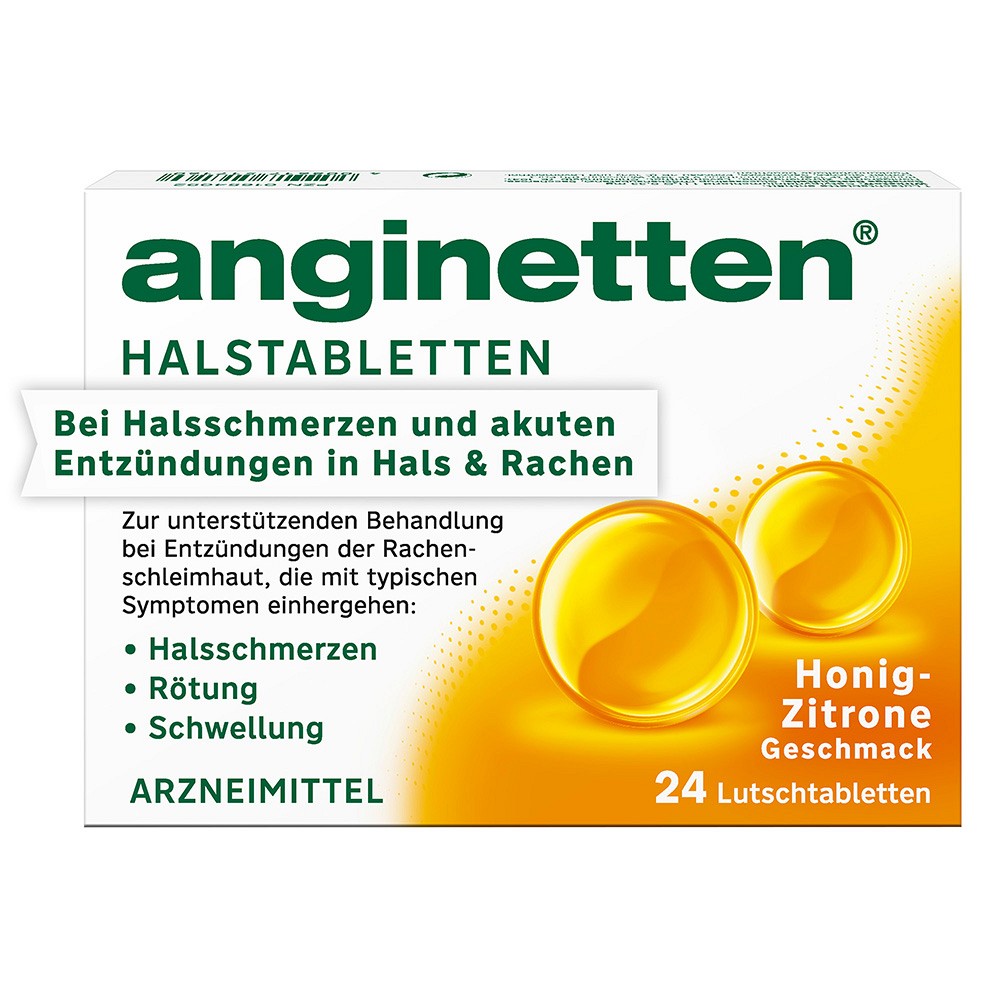 ANGINETTEN Halstabletten - 24Stk