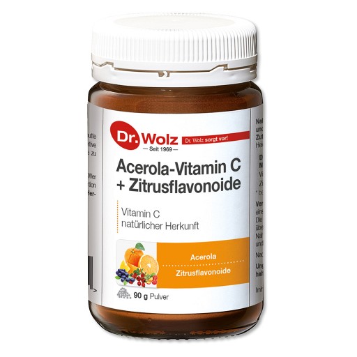 VITAMIN C+BIOFLAVONOIDE Dr.Wolz Pulver - 90g