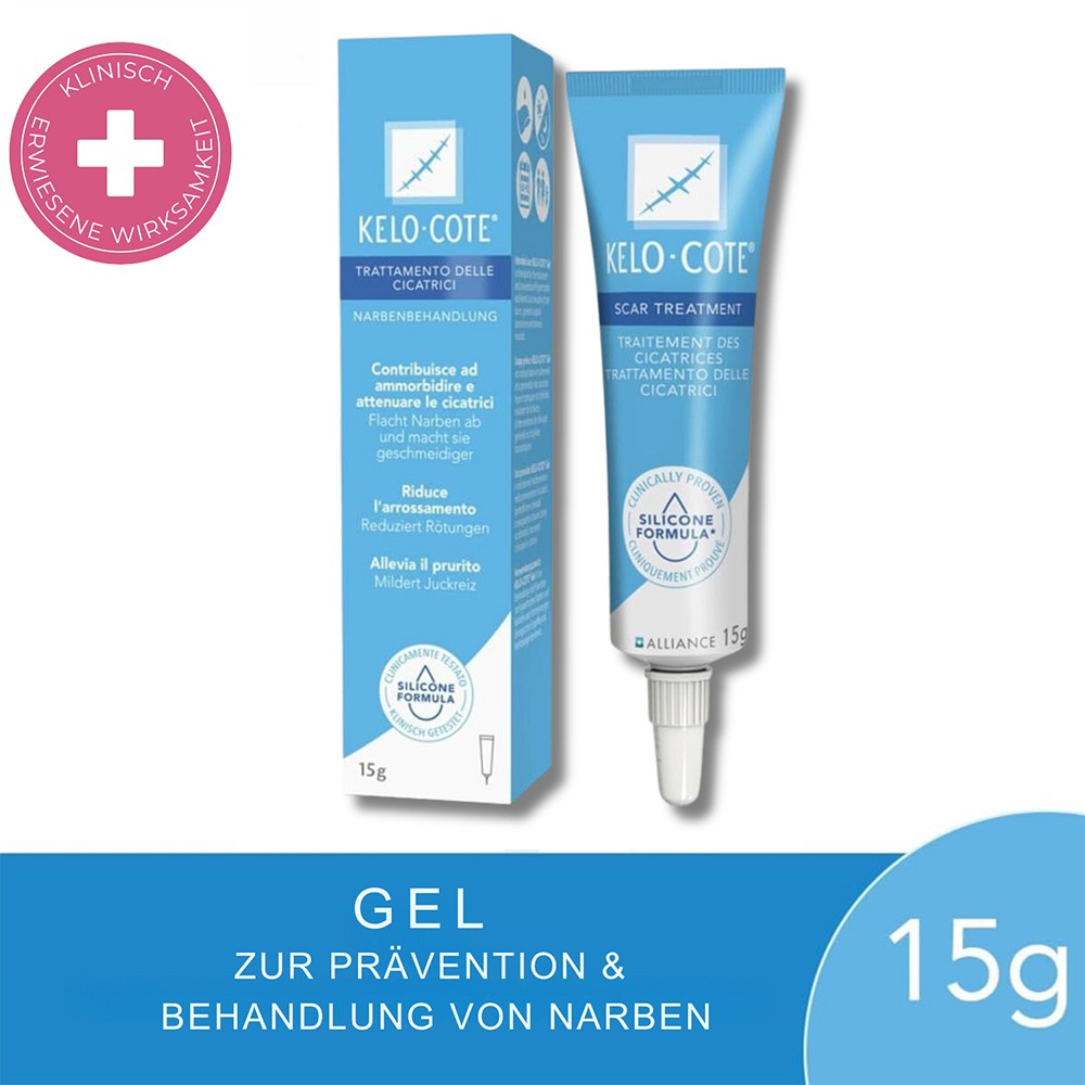 KELO-COTE Silikon Gel zur Behandlung von Narben - 15g - Hautpflege