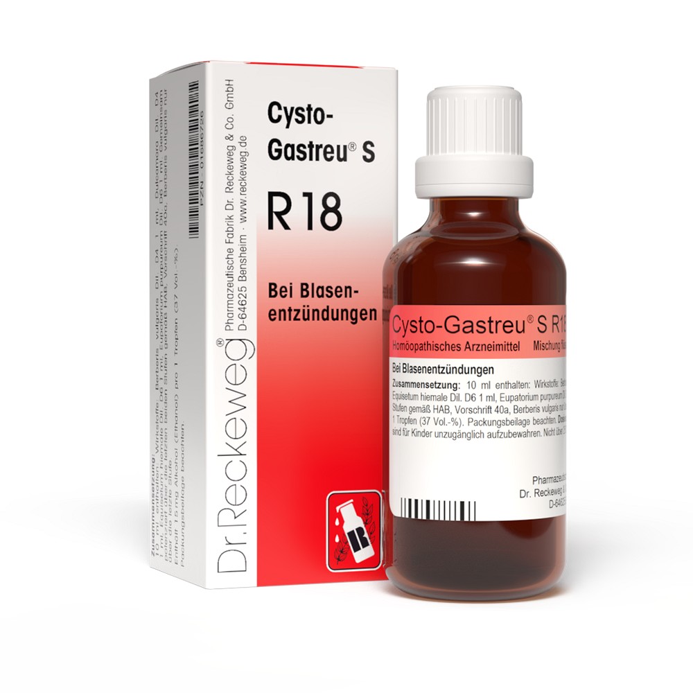 CYSTO-GASTREU S R18 Mischung - 22ml - Blasenentzündung