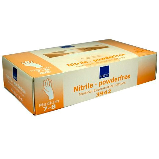 NITRIL HANDSCHUHE akzeleratorenfrei puderfr.M - 100Stk - Handschuhe & Fingerlinge