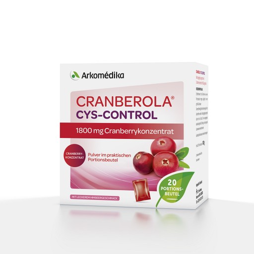 CRANBEROLA Cys Control Pulver - 20X5g - Stärkung & Steigerung der Blasen-& Nierenfunktion