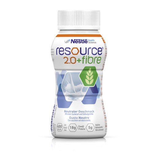 RESOURCE 2.0+fibre Neutral - 4X200ml - Trinknahrung & Sondennahrung