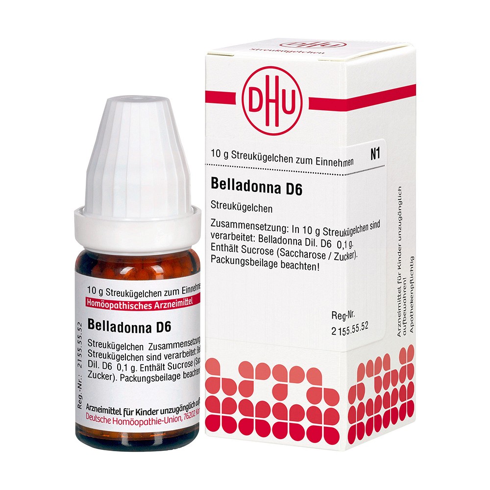BELLADONNA D 6 Globuli - 10g - B - C