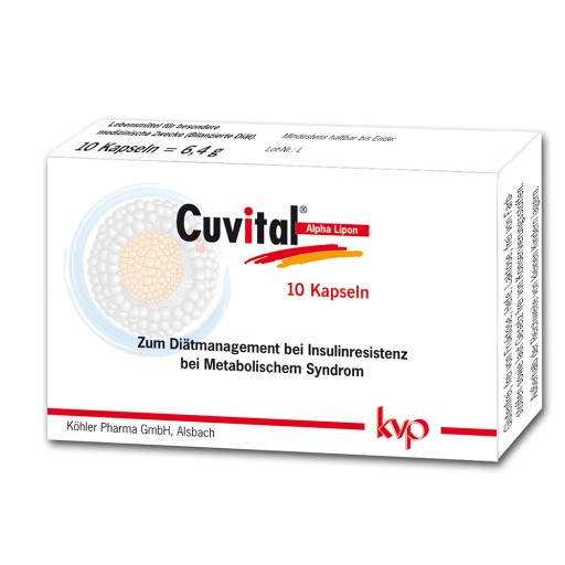 CUVITAL Alpha Lipon Kapseln - 1X10Stk