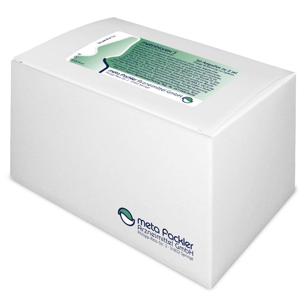 METABIAREX S Injektionslösung - 50X2ml - Entgiften-Entschlacken-Entsäuern