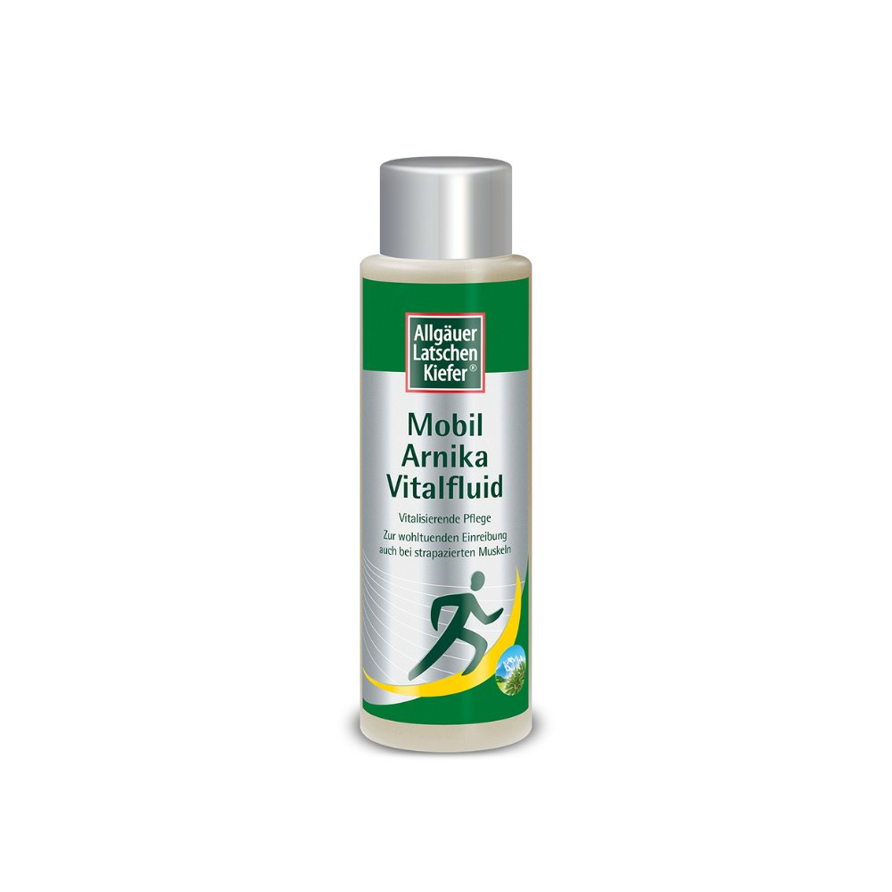 ALLGÄUER LATSCHENK. Arnika Vital Fluid - 250ml - Gelenk-, Kreuz- & Rückenschmerzen, Sportverletzungen