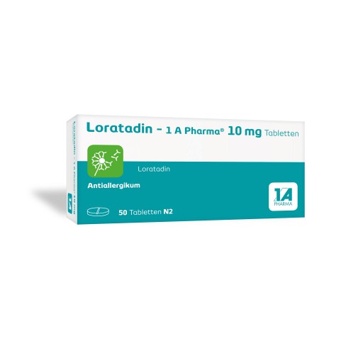 LORATADIN-1A Pharma Tabletten - 50Stk - Allergie