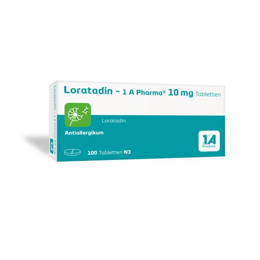 LORATADIN-1A Pharma Tabletten - 100Stk - Allergien