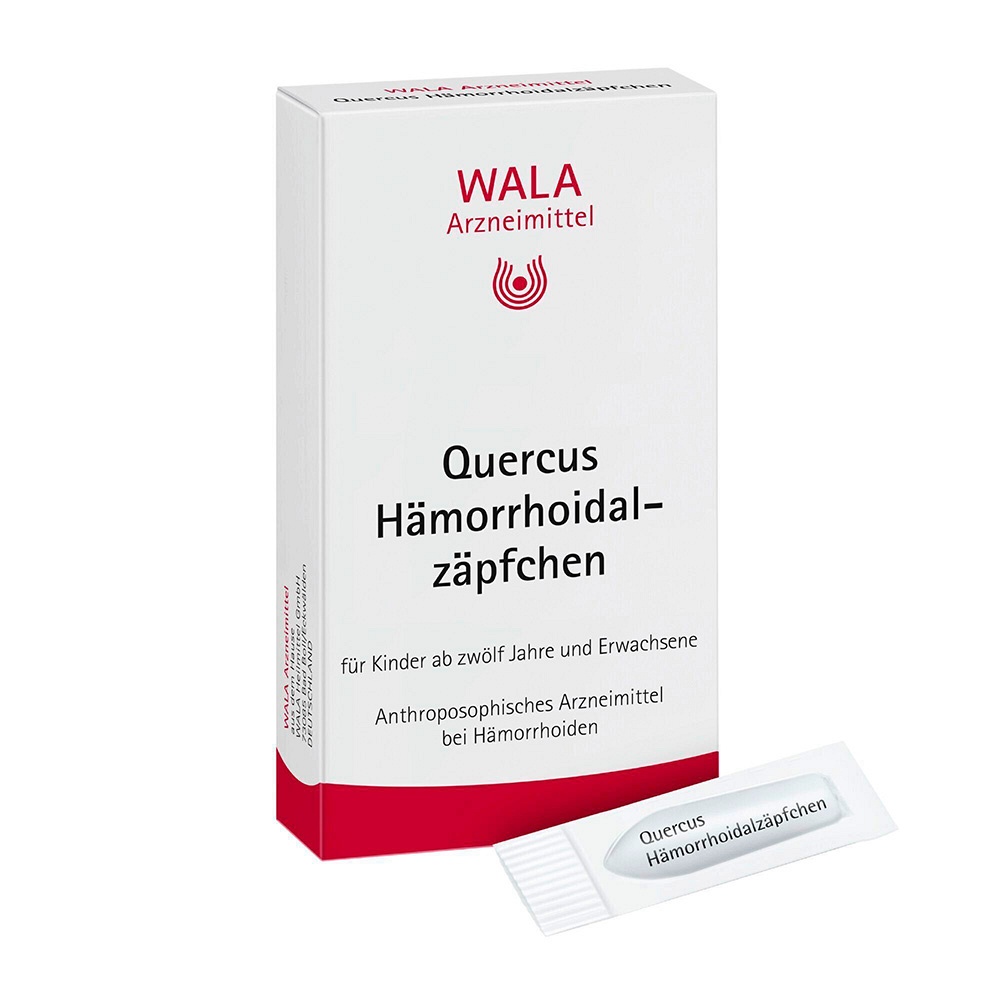QUERCUS HÄMORRHOIDALZÄPFCHEN - 10X2g