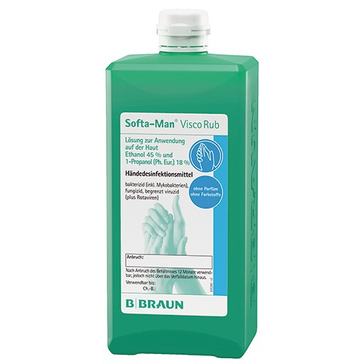 SOFTA-MAN ViscoRub Händedesinfektionsmittel - 1000ml