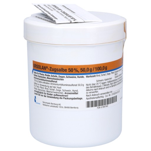URSOLAN-Zugsalbe 50% vet. - 250g