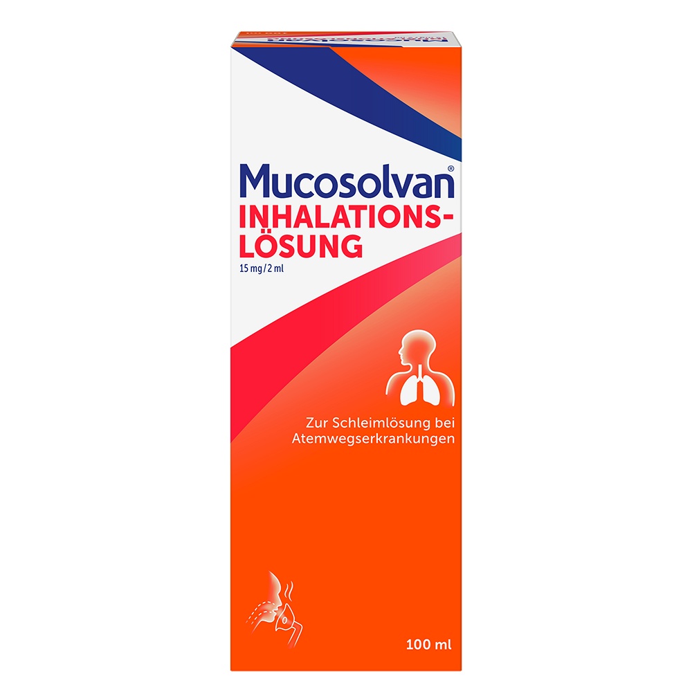 MUCOSOLVAN Inhalationslösung 15 mg Lsg.f.Vernebler - 100ml - Mucosolvan