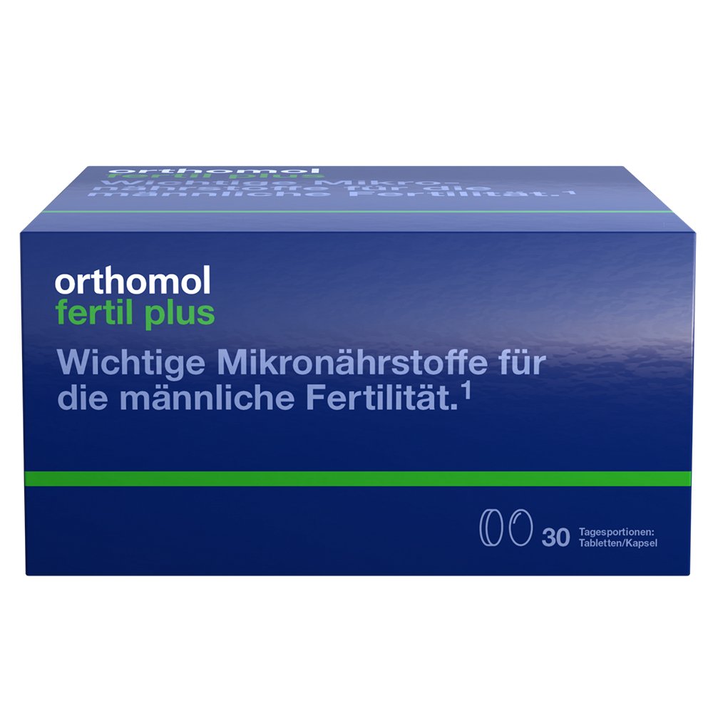 ORTHOMOL Fertil Plus Kapseln - 30Stk - Stärkung & Steigerung der Blasen-& Nierenfunktion