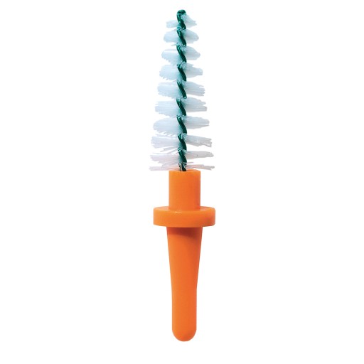 MIRADENT Interd.Pic-Brush Ersatzb.konisch orange - 6Stk - Zahn- & Mundpflege