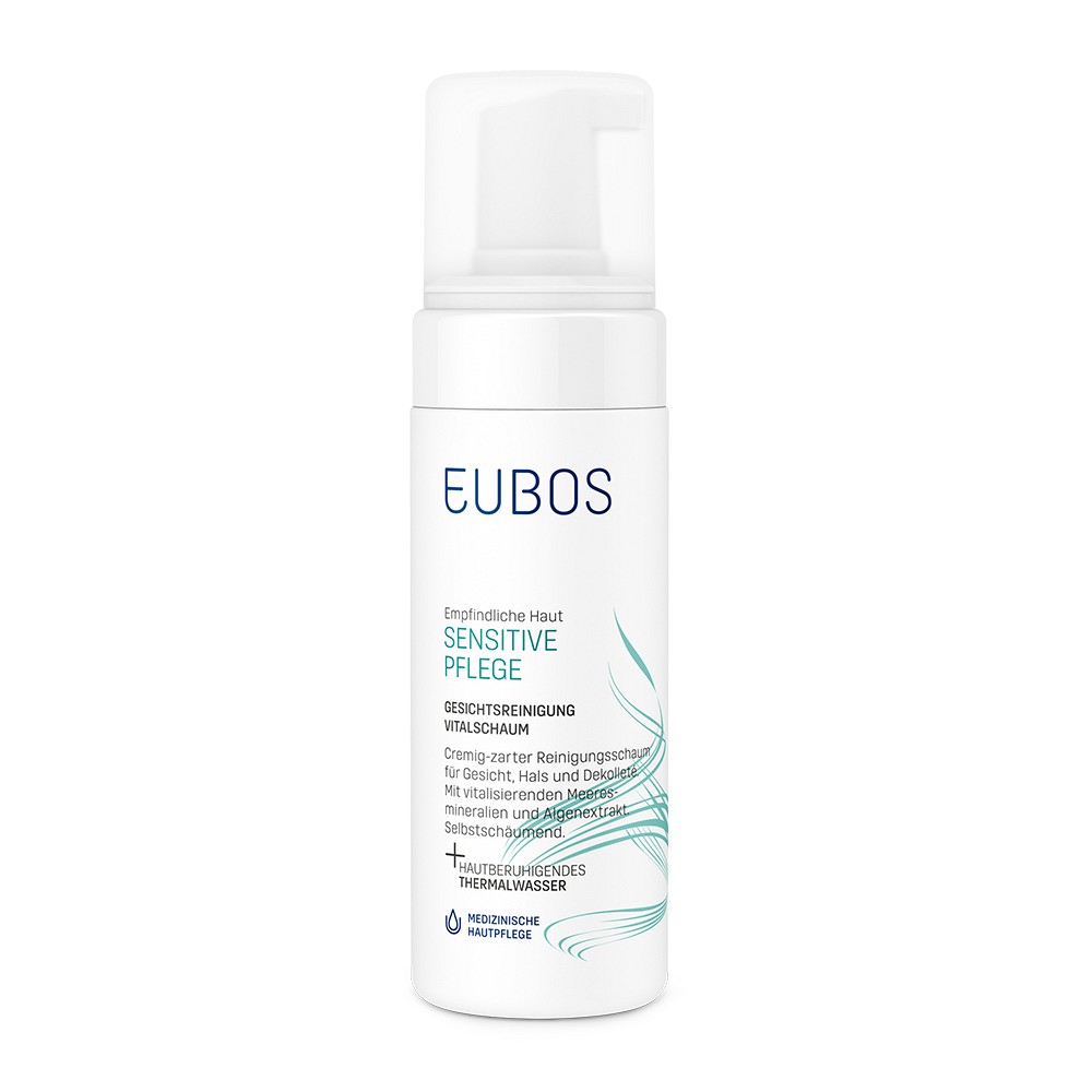 EUBOS SENSITIVE Pflege Vitalschaum Gesichtsreinig. - 150ml - Gesichtsreinigung