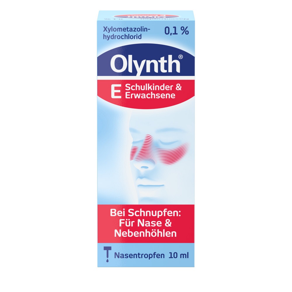 OLYNTH 0,1% für Erwachsene Nasentropfen - 10ml - Nase frei