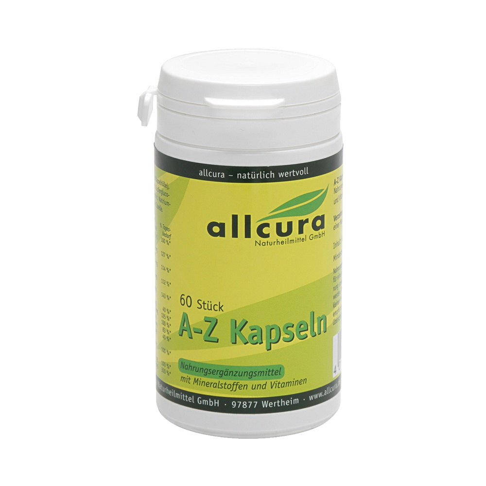 A-Z Kapseln mit Mineralstoffen und Vitaminen - 60Stk
