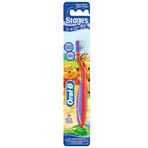 ORAL-B Stages 2 Kinderzahnbürste 2-4 Jahre - 1Stk - Zahnbürsten