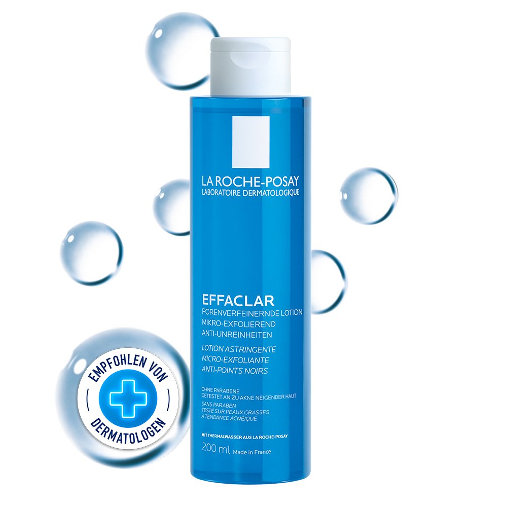 ROCHE-POSAY Effaclar porenverfeinernde Lotion - 200ml - Gesichtsreinigung