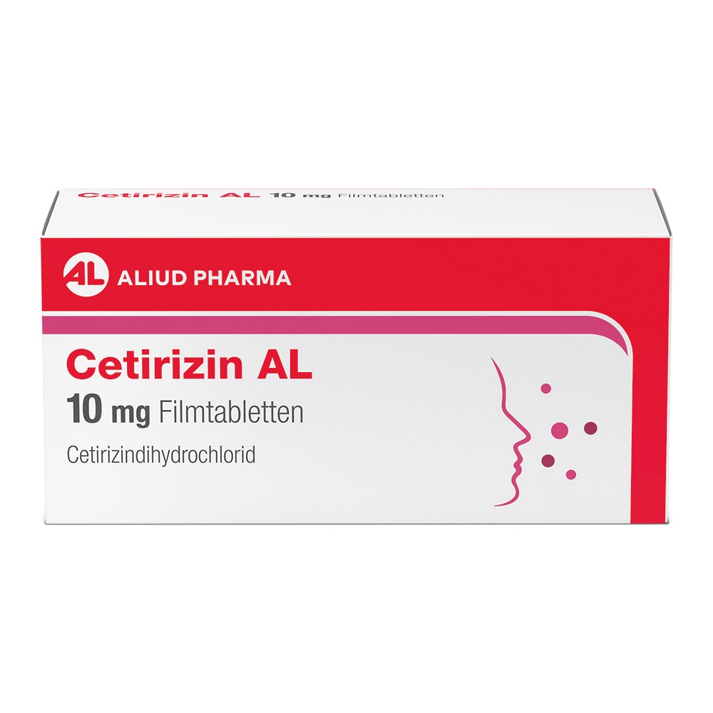 CETIRIZIN AL 10 mg Filmtabletten - 50Stk - Allergien
