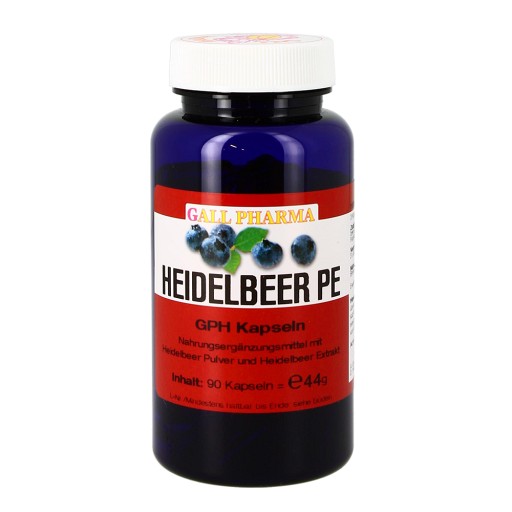HEIDELBEER P 400 mg Kapseln - 90Stk