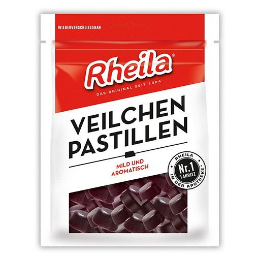 RHEILA Veilchen Pastillen mit Zucker - 90g - Rheila®
