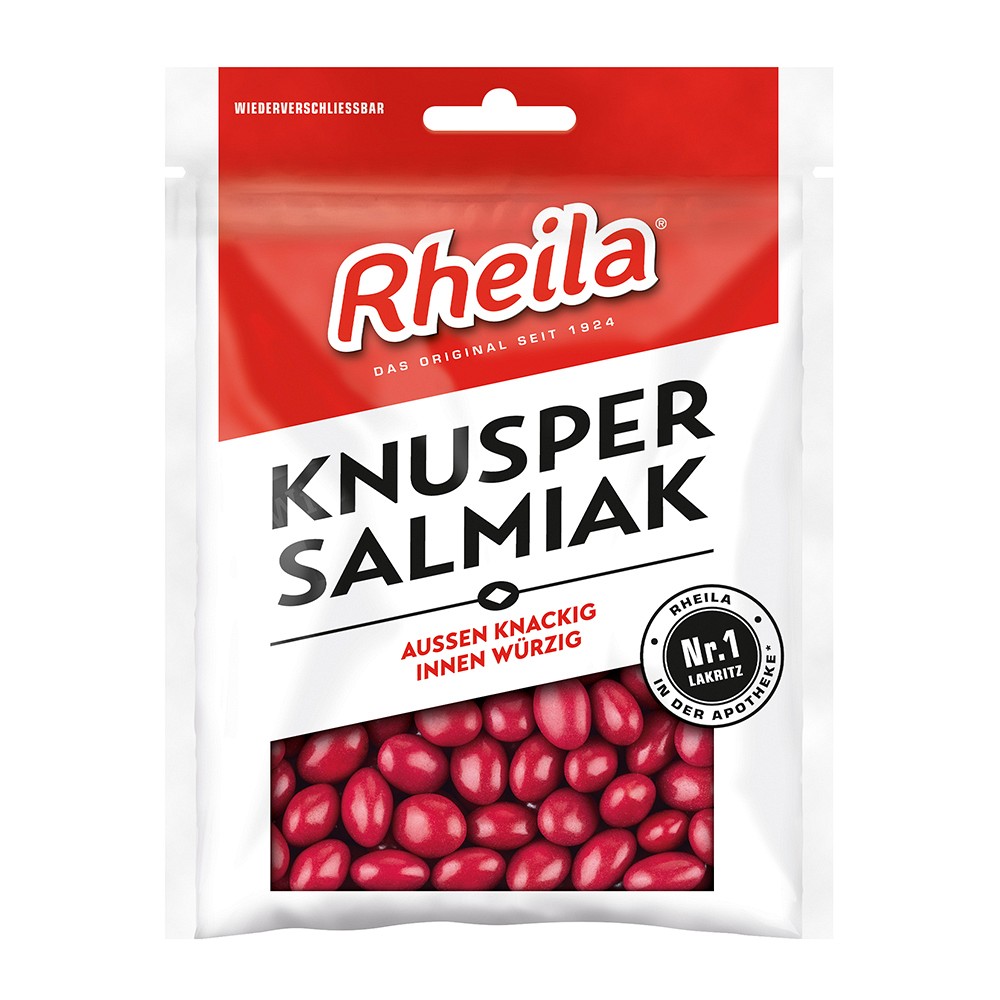 RHEILA Knusper Salmiak mit Zucker - 90g - Rheila®