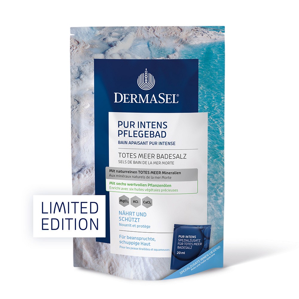 DERMASEL Totes Meer PUR Intens Pflegebad 400g+20ml - 1Packungen