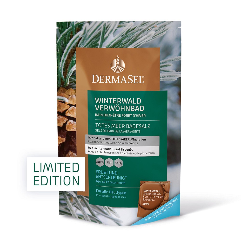 DERMASEL Totes Meer Winterwald Verwöhnbad - 1Packungen