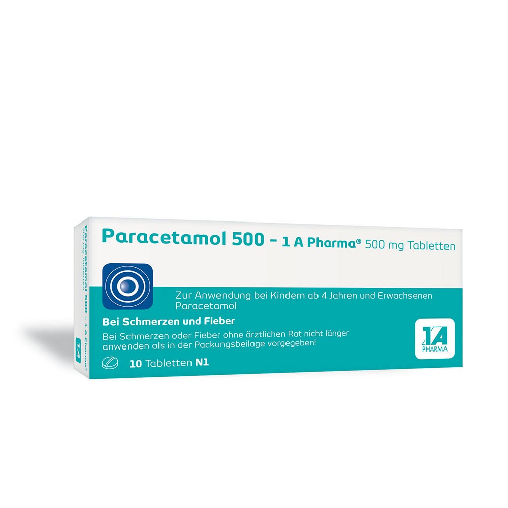 PARACETAMOL 500-1A Pharma Tabletten - 10Stk