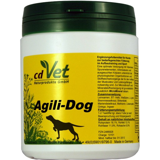 AGILI Dog Futterergänzung vet. - 600g - Gelenke & Knochen