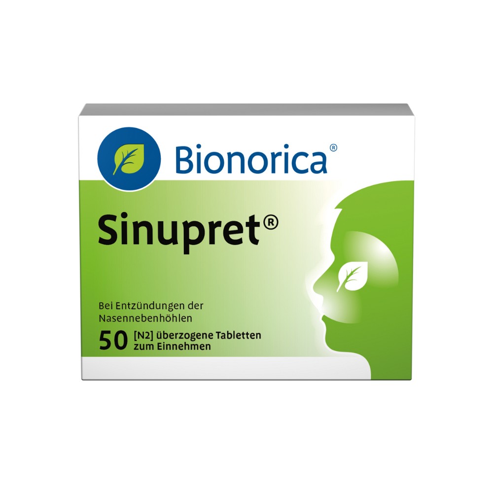 SINUPRET überzogene Tabletten - 50Stk - Nasennebenhöhlen