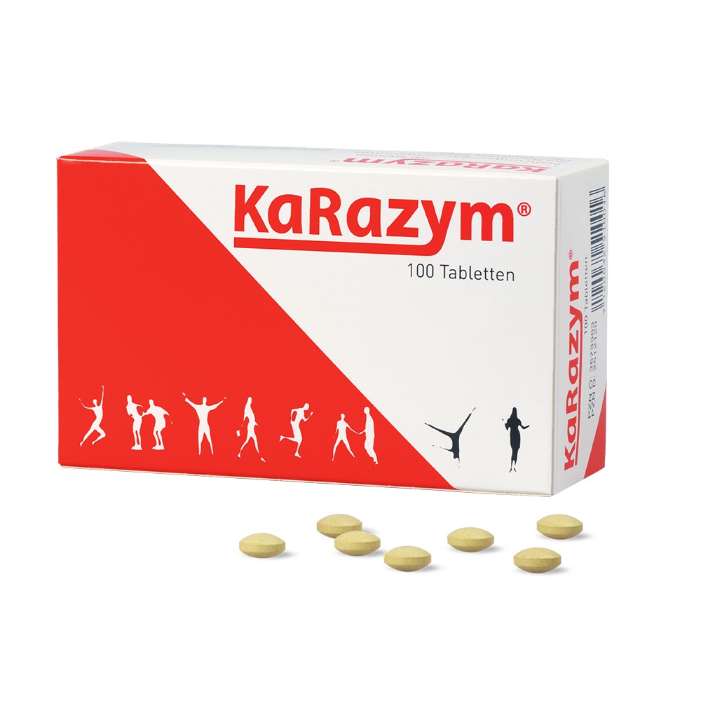 KARAZYM magensaftresistente Tabletten - 100Stk - Stärkung Immunsystem
