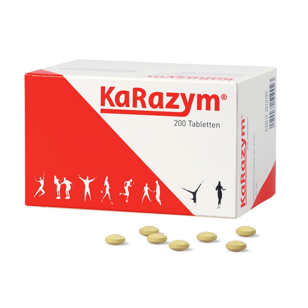 KARAZYM magensaftresistente Tabletten - 200Stk - Stärkung Immunsystem