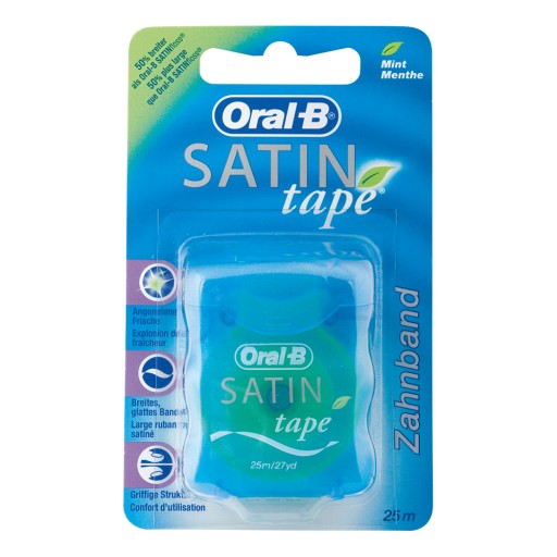 ORAL B Zahnseide SATINtape blau Blisterkarte - 1Stk - Zahnseide