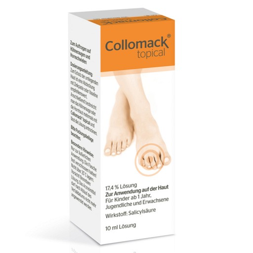 COLLOMACK Topical Lösung - 10ml - Warzen & Hühneraugen
