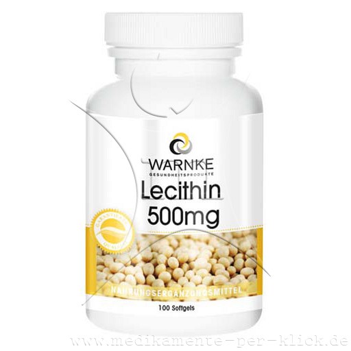 LECITHIN 500 mg Kapseln - 250Stk