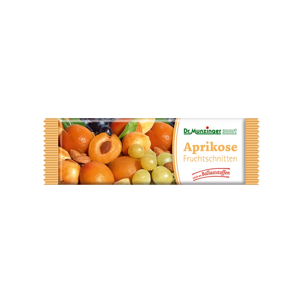 DR.MUNZINGER Fruchtschnitte Aprikose - 50g