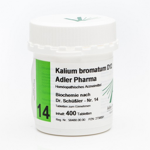 BIOCHEMIE Adler 14 Kalium bromatum D 12 Tabletten - 400Stk