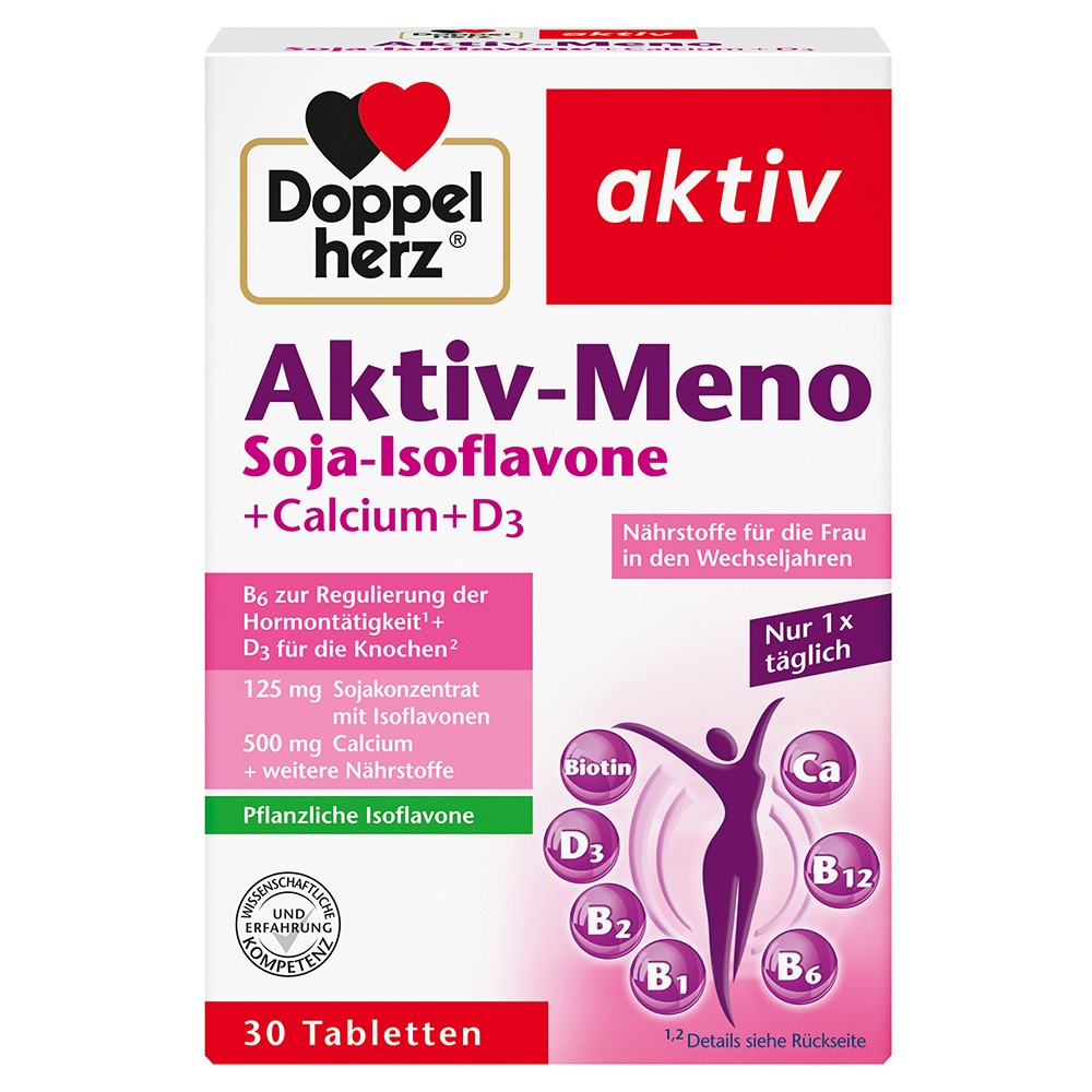 DOPPELHERZ Aktiv-Meno Tabletten - 30Stk - Für Sie