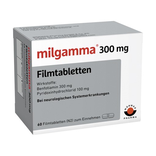 MILGAMMA 300 mg Filmtabletten - 60Stk - Muskelzuckung