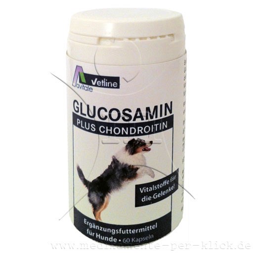 GLUCOSAMIN+CHONDROITIN Kapseln f.Hunde - 60Stk