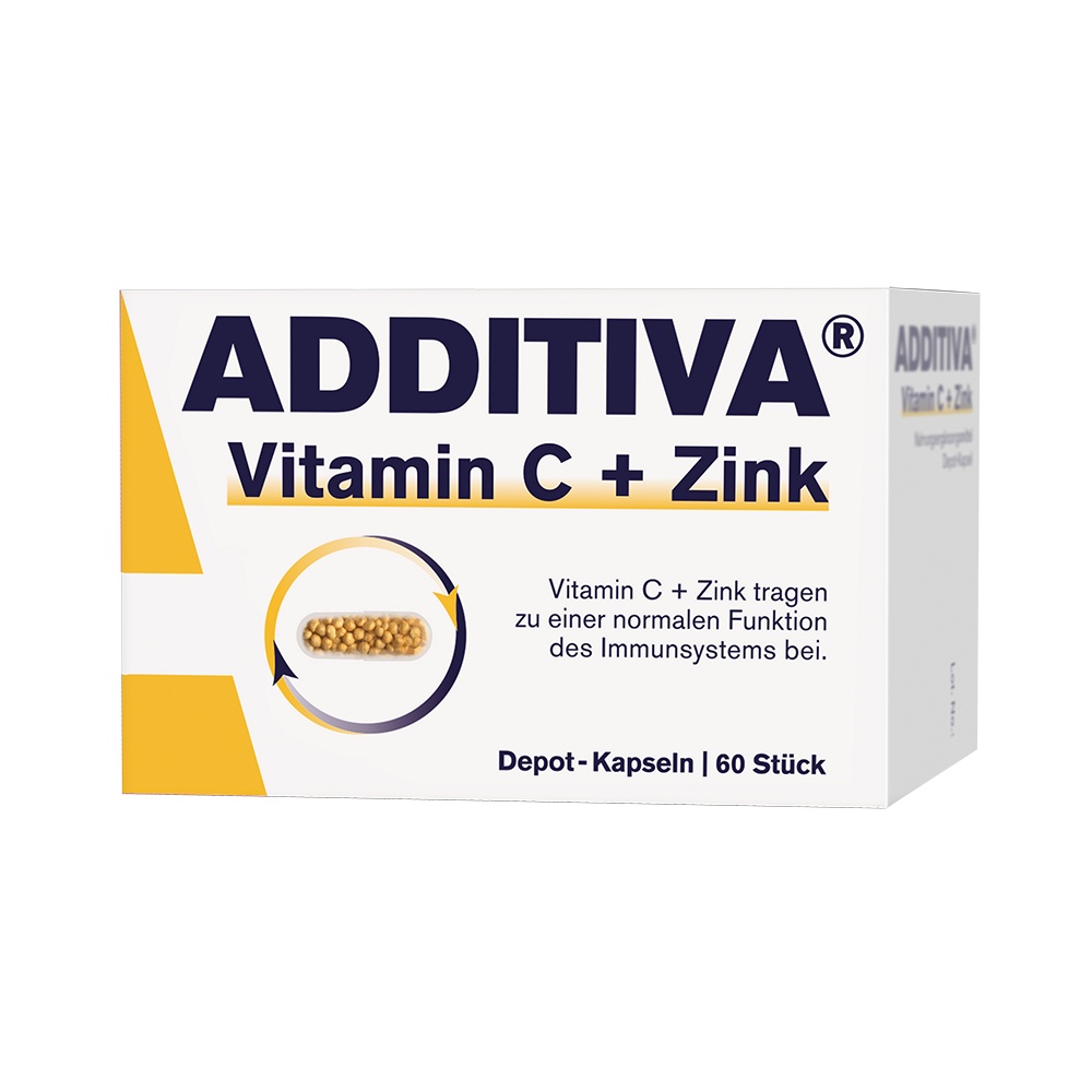 ADDITIVA Vitamin C Depot 300 mg Kapseln - 60Stk - Vitamine