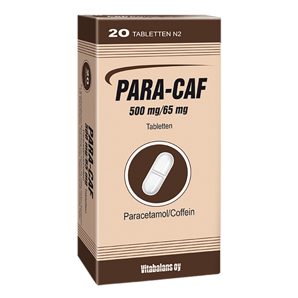 PARA CAF 500 mg/65 mg Tabletten - 20Stk